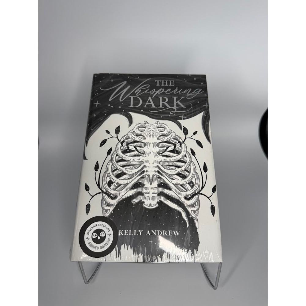 The Whispering Dark Kelly Andrew OwlCrate Exclusive Signed Edition Hardcover New